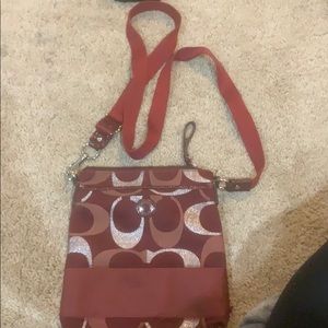 Cross body coach bag